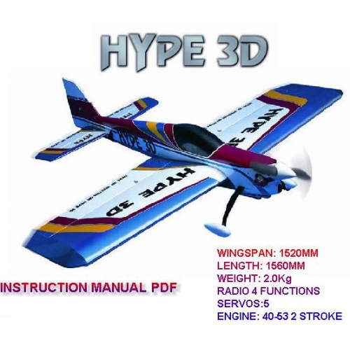 hype 3d rc plane